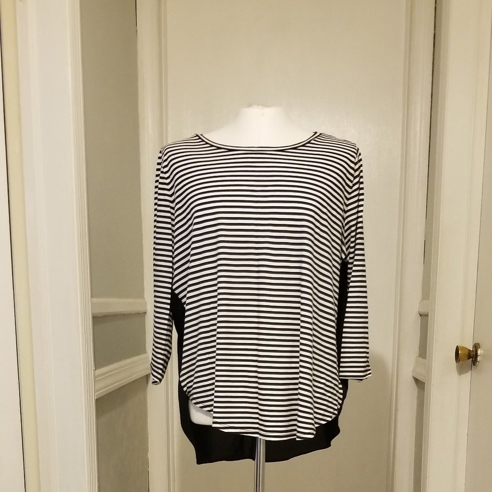 LOFT Outlet Stripe Top/Blouse